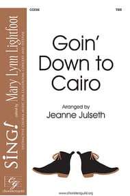 Goin' Down to Cairo TBB choral sheet music cover Thumbnail